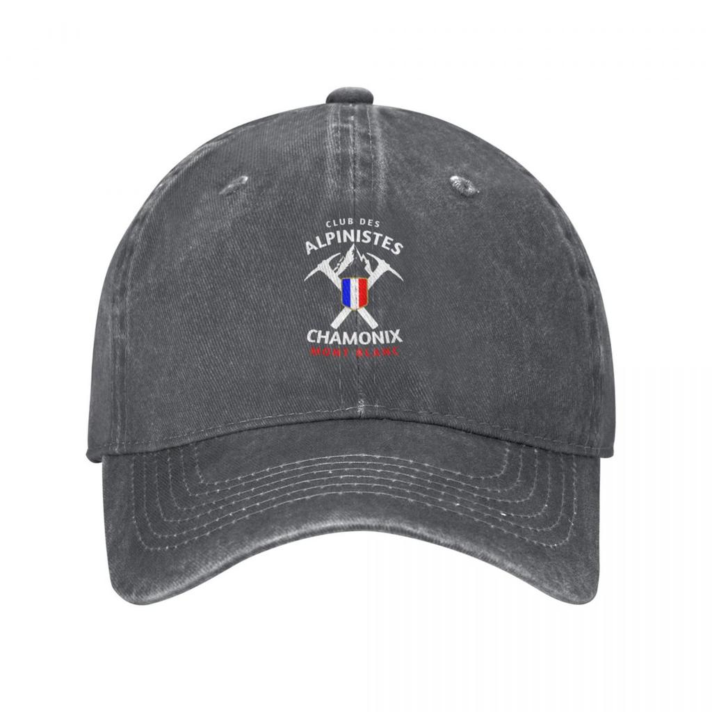 Bergsteigen Chamonix Mont Blanc Klettern Baseballkappe Sommerhut Ikone Vintage Junge Damen