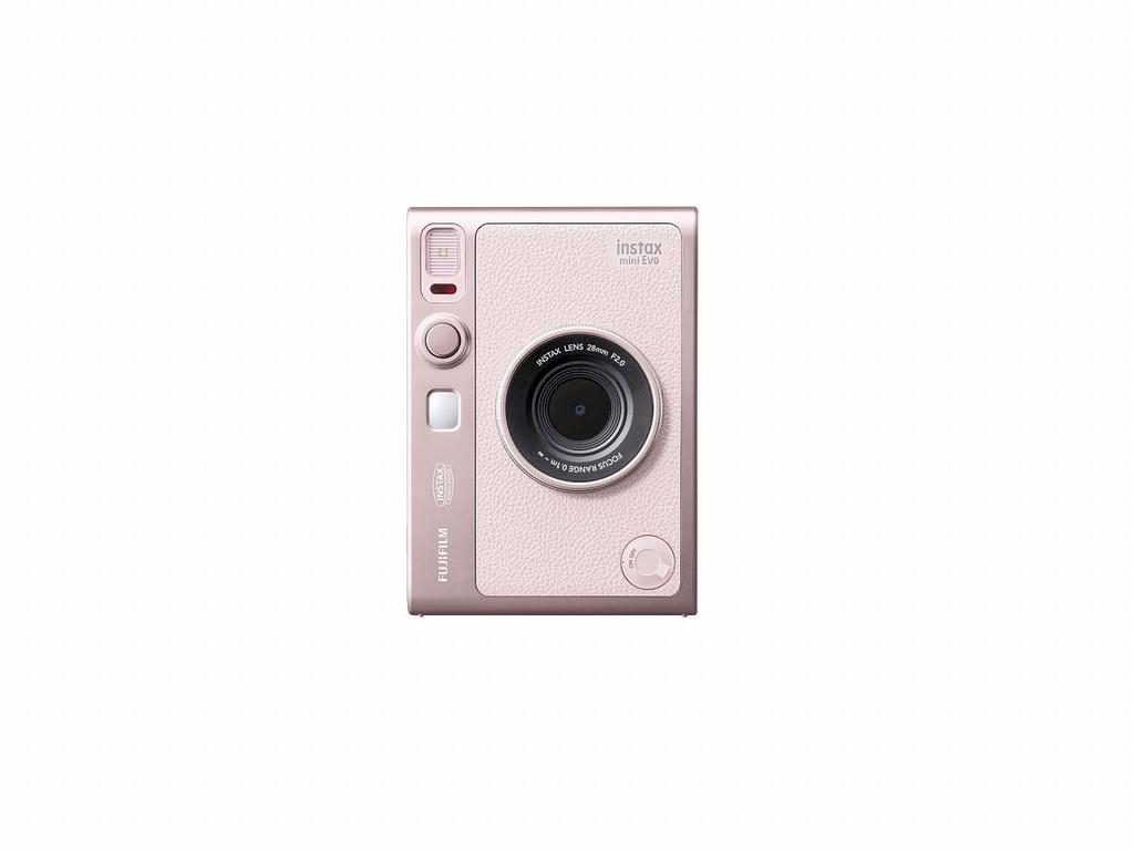 Fujifilm Instax Evo Hybridní instantní fotoaparát instax mini Evo Růžový INS MINI EVO G PK C instax mini Evo G PK (Okamžitý fotoaparát/smartphone tiskárna/digitál