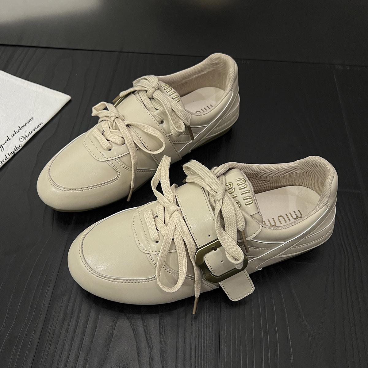 

Американские ретро немецкие тренировочные туфли на плоской подошве с мягкой подошвой спортивная повседневная обувь модная повседневная обувь в британском стиле маленькие кожаные туфли туфли-лодочки женские 35