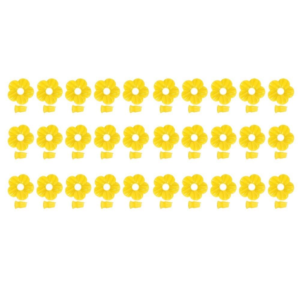 30 Sets Replaceable Bird Feeder Replacement Flowers Plastic Hummingbird Feeder Parts  Hummingbirds