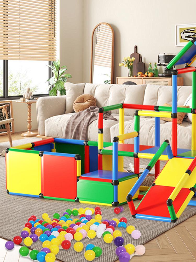 40CM Kids Indoor Climbing Frame Accessories with Round Tube Adapter