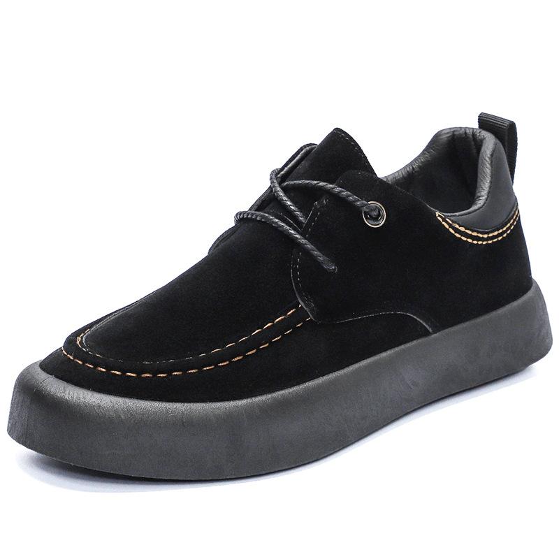 New Men's Shoes Fashion Trendy Work Shoes Business Casual Single Shoes Men's British Style Men's Board Shoes