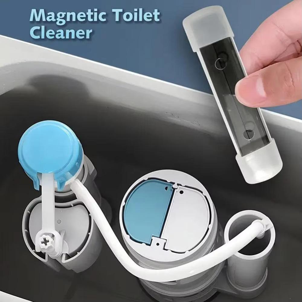 4Pcs/Set Mini Toilet Magnets Long-lasting Anti-mildew Toilet Cleaning Magnets Non-chemical Portable Toilet Bowl Cleaner