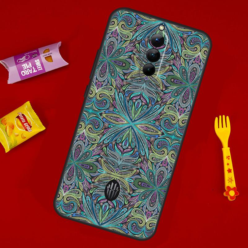 Bohemian Style Case For ZTE Nubia Red Magic 10 Air 6 6S 7S For Red Magic 11 10 9 8 8S 9S 10S Pro Plus Cover