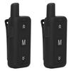 2 Pcs Mini Walkie Talkies Dual Band VHF UHF Compact Portable 2 Way Radios for Shopping Malls Bars