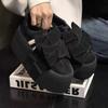 Bow Lace-up Muffin Platform Women's Versatile Small Height Increase Casual Shoes Board Shoes Single Shoes Tide