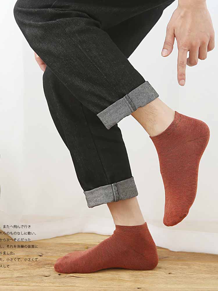 5/10 Paar Baumwolle Herren Socken Pack Atmungsaktives Socken Set Hohe Qualität Kurze Socken Schwarz Knöchel Kurz Geschenk für Mann Größe 39-44 Sox Socke