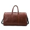 Men and Women's Fashionable Simple Business Trip Waterproof Large Capacity Hand Luggage Bag Trendy and Versatile Solid Color Travel Bag
