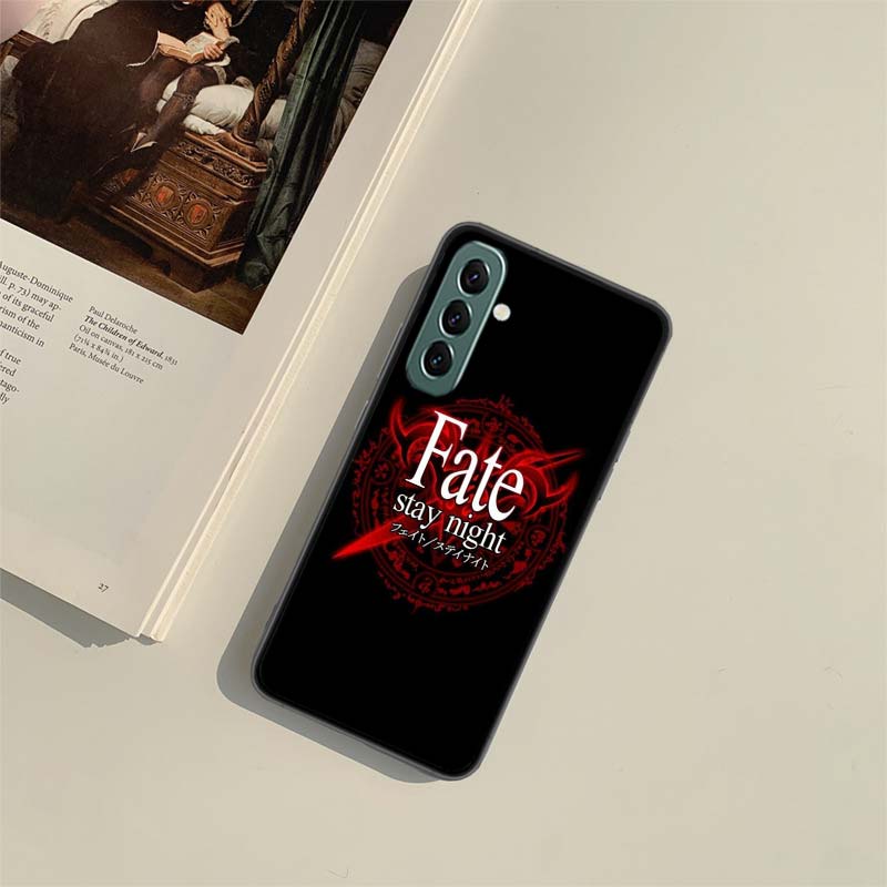 Bilibili F-Fate Stay Night Phone Case For Samsung A04S A05S A15 A25 A35 A55 A14 A24 A34 A54 A71 A51 A41 A31 A21S A11 Galaxy Note