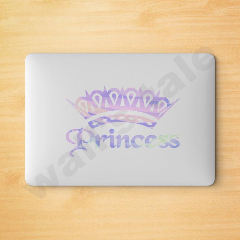 Cute  Pink Princess Crown Vinyl Sticker Car Window Decoration, Elegant Lady Girls Car Decals Laptop Stickers Decor