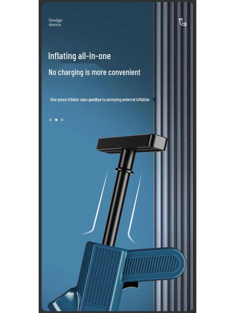Universeller Pömpel für Toiletten- und Küchenabflüsse