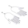 2Pcs Multipurpose Plastic Golf Gloves Keeper Support Stretcher Accessory Equipment(White)