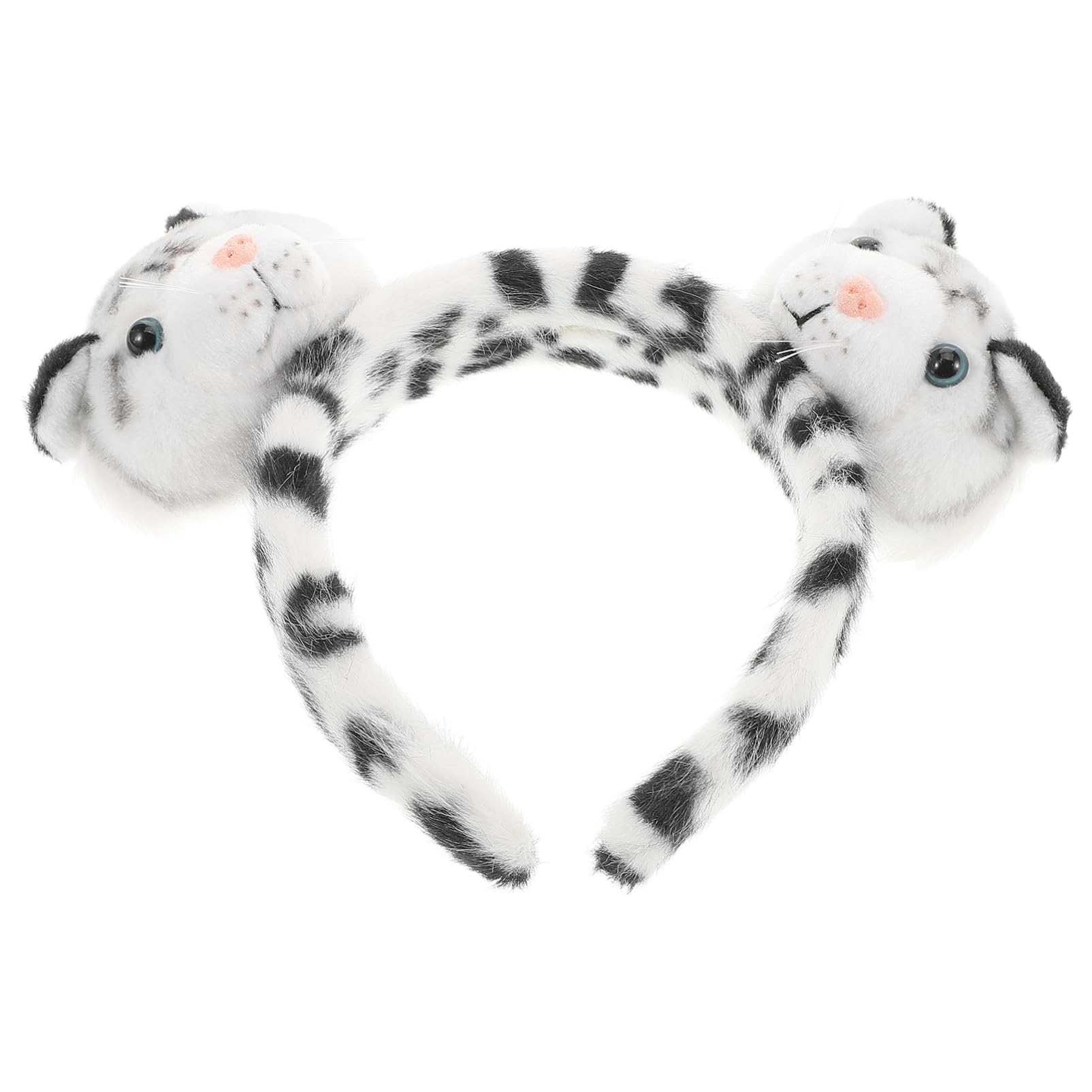

Plush Tiger Tiger Headband for Tiger Halloween Animal Tiger Ear Face Wash Luxurious Shower White [KESYOO] Headband, Adults, Costume, Headband, білий