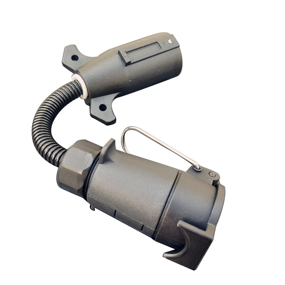 Trailer Conversion Plug Socket 7-pin EU Socket To 7 RV Blade Trailer Adapter Connector Power Conversion for Trailer Accessories