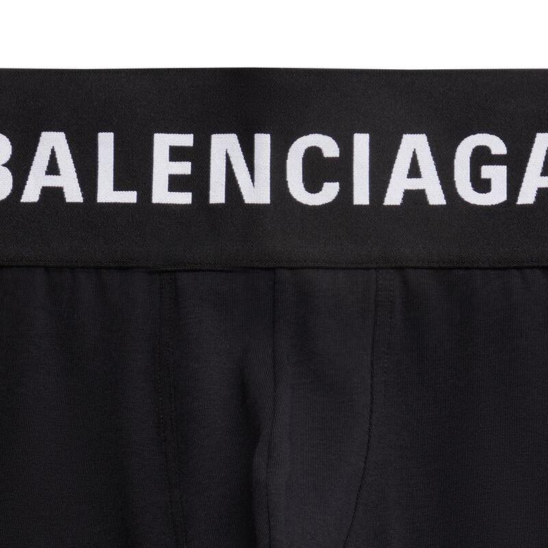Balenciaga Slip Boxer Midway 'Nero' da Uomo 7449404B7B21000