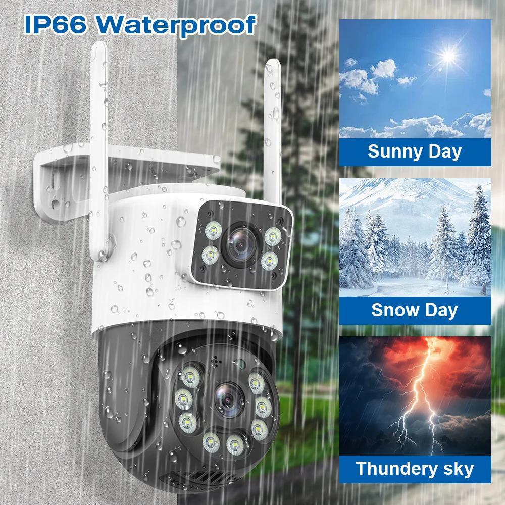 ICSEE Outdoor PTZ Wireless Home Surveillance Camera - High-Definition