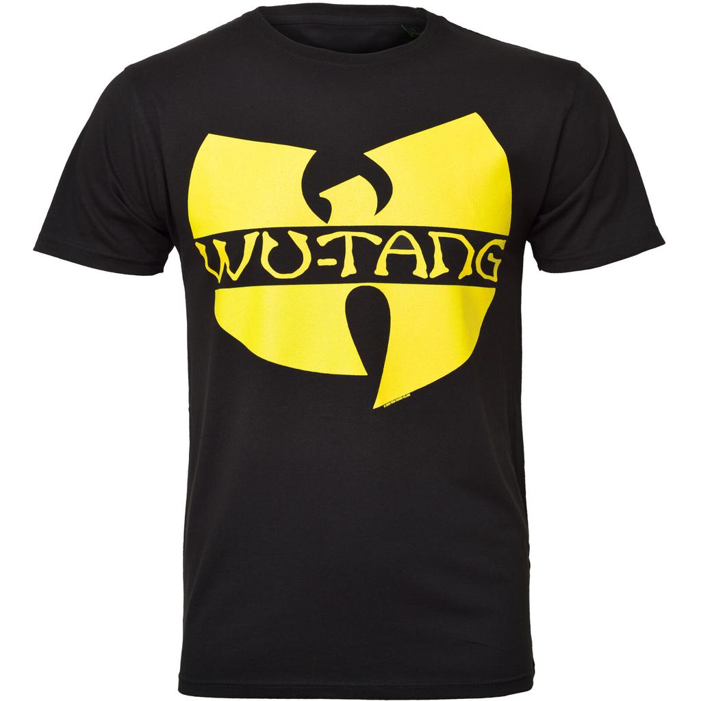 Wu Tang Clan T-Shirt Logo Schwarz Hip Hop Rap Musik Neu