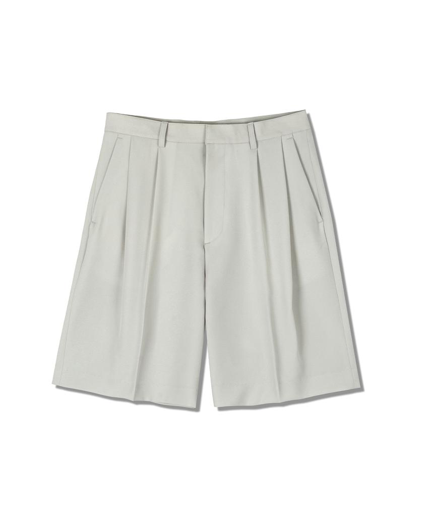 Custom A Clock Two-Tuck Wide Half Slacks_4 Color Coospt206