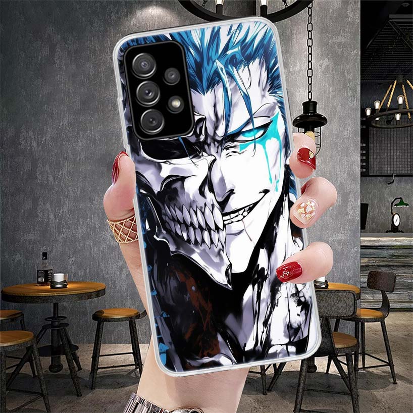Grimmjow 6 Bleach Soft Phone Case For Samsung Galaxy A13 A14 A15 A16 A17 A53 A54 A55 A56 A57 A33 A34 A35 A36 A37 A23 A24 A25 A26