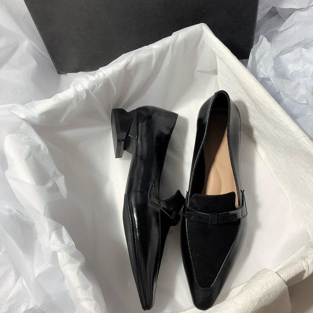 Spring Autumn New Sexy Fashion Color Matching High Heels New Elegant and Comfortable Banquet Thick Heel Women's Shoes