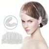 100pcs/bag Disposable Hat, Beauty Salon Hotel Hair Dye, Waterproof Shower Cap, Hair Dye Cap, Dustproof and Fresh-keeping