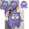 Cartoon Cat Plush Backpack With Large Capacity For Students And Casual Use