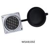ZHQCN WS48 TQ+Z Waterproof M48 Female Plug Male Socket Panel 5 7 20 27 38 42 Pin Industrial Aviation Connector Electrical Power