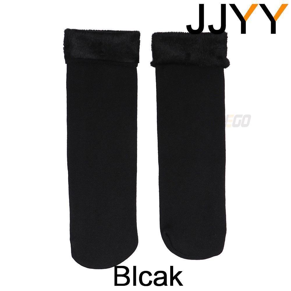 

Unisex Winter Warm Cashmere Wool Thermal Socks Thick Short Socks for Men and Women Seamless Sleep Socks One Size чёрный
