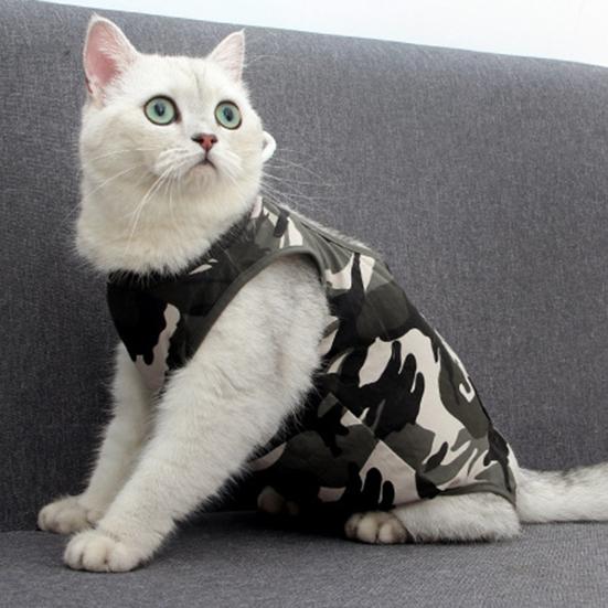 

Костюм для восстановления, дышащий, защищенный от лизания, для кошек, для брюшной хирургии, восстановительная одежда, повязки на раны для домашних животных, аксессуары