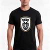 Paok Tričko Letní Ležérní Bavlněné Tričko Nadměrná Velikost Streetwear Vrcholy Vintage Grafický Potisk Volný Střih Krátký Rukáv 100% Bavlna