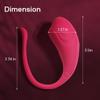 Qia Ran International Tragbarer Frosch-App-gesteuerter Vibrator