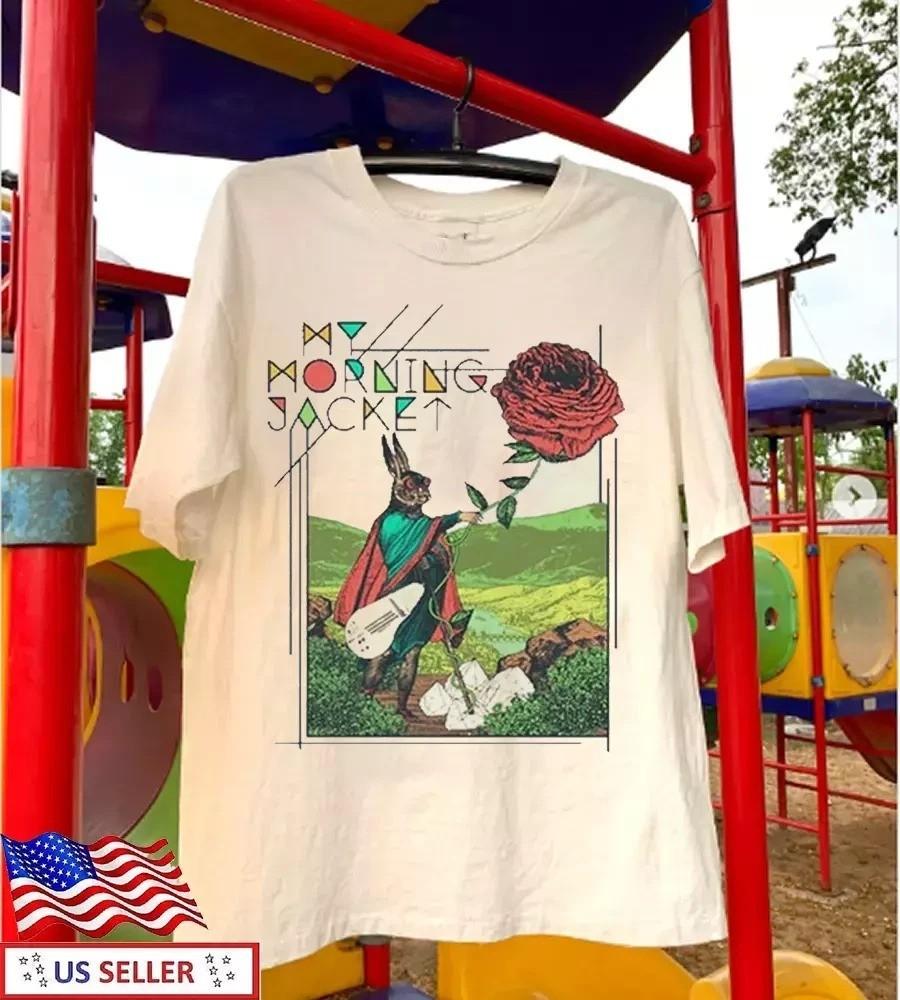 Rabbit Tour My Morning Jacket Band Tee Shirt White Unisex S-5XL BL1726 Unisex T-Shirt