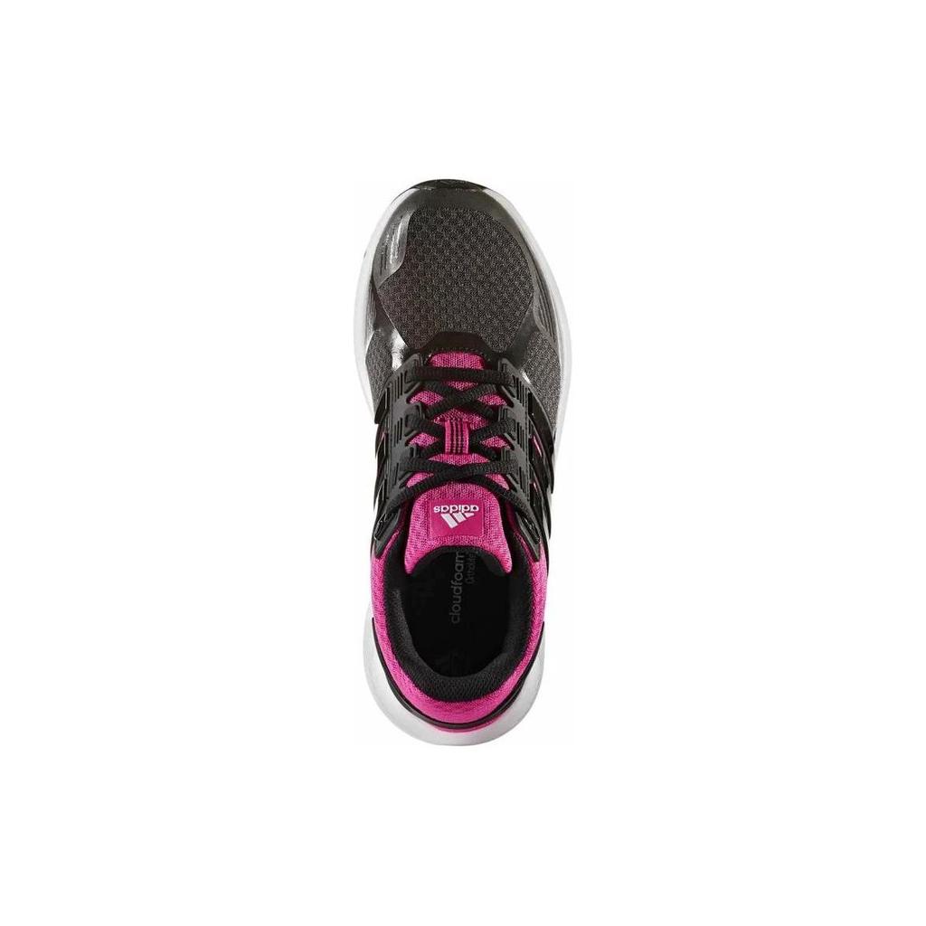 Adidas Duramo Comfortable Shock Absorbing Durable Low Top Running Shoes Women Sneakers Black Purple BB4668