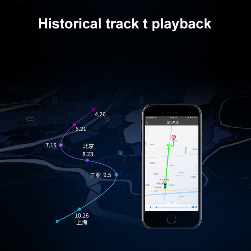 GF 07 09 21 22 Sledovač auta Vozidlo Nákladní auto GPS Lokátor Proti ztrátě Záznamové Sledovací zařízení Může Hlasové ovládání Telefon Wifi LBS