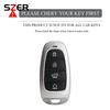 NEW TPU Car Key Case Cover For Hyundai Tucson Solaris Sonata Hybrid NEXO NX4 Santafe dn8 4 Buttons 2020 2021 2022 Protector Fob
