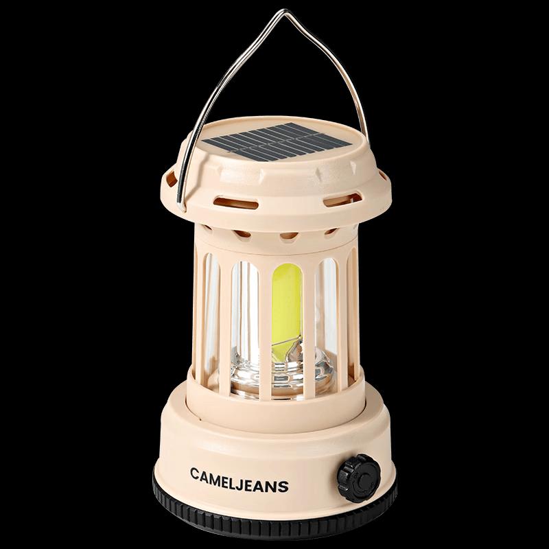 Camel Outdoor Solar-USB-wiederaufladbare Campinglaterne