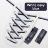 Gradient Elastic Laces Sneakers Magnetic Lock Shoelaces Without ties Kids Adult lazy No Tie Shoe laces for Shoes Accessories