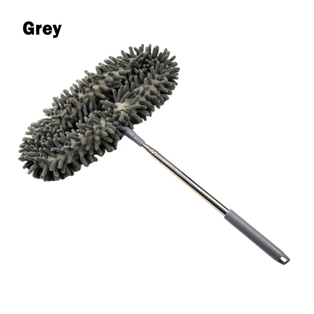 

Stretchable Design Dusting Rod Stainless Steel Ceiling Fan Duster Cleaning Duster Home Maintenance сірий
