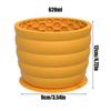 Dog Slow Feeder Lick Bowl 620ml Pet Food Bowls Interactive Dog Feeding Bowls With Suction Cups Keeps For Pets