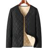 Men’s Cotton-Padded Winter Jacket for Middle-Aged and Elderly: Thick, Warm, Velvet-Lined for Dad and Grandpa