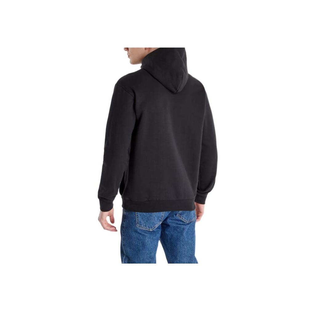 Adidas Sweat à capuche décontracté brodé logo Trèfle Originals Homme Hauts Noir HN0381