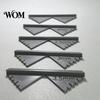 Taille-coin en carton 5 pièces/set Gabarits de coupe pour reliure, Outils de reliure, Guides 1,5 mm 2 mm, Règles de mesure en plastique 2,5 mm 3 mm 3,5 mm pour la fabrication d'albums