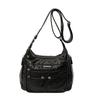 Soft leather women's bag new fashionable versatile large-capacity casual simple shoulder messenger tote bag