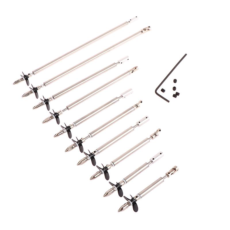 Innovative And Practical Three Blades Screw Joint Shaft Sleeve Prop Model Ship 4Mm Rc Boat Shaft Stainless Steel Drive Shaft