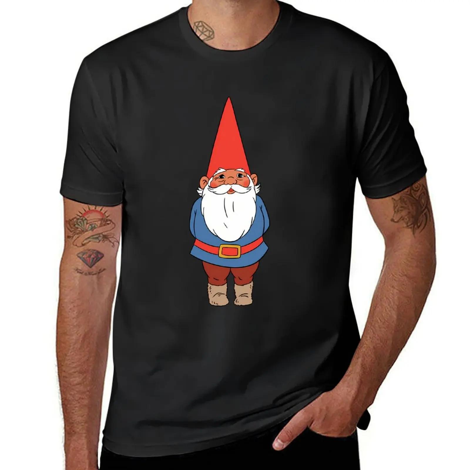 XIXI Fashion David de Kabouter T-shirt vintage grafisch t-shirt plus size kleding oversized t-shirt vintage workout shirts voor mannen 3XL