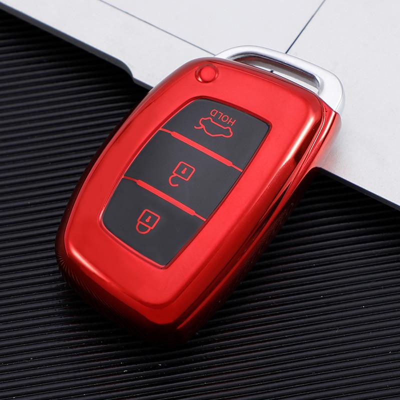 Modern Car Key Cover For Mistra Ix35 Ix25 Elantra Sonata Tucson Verna With Durable Tpu Material