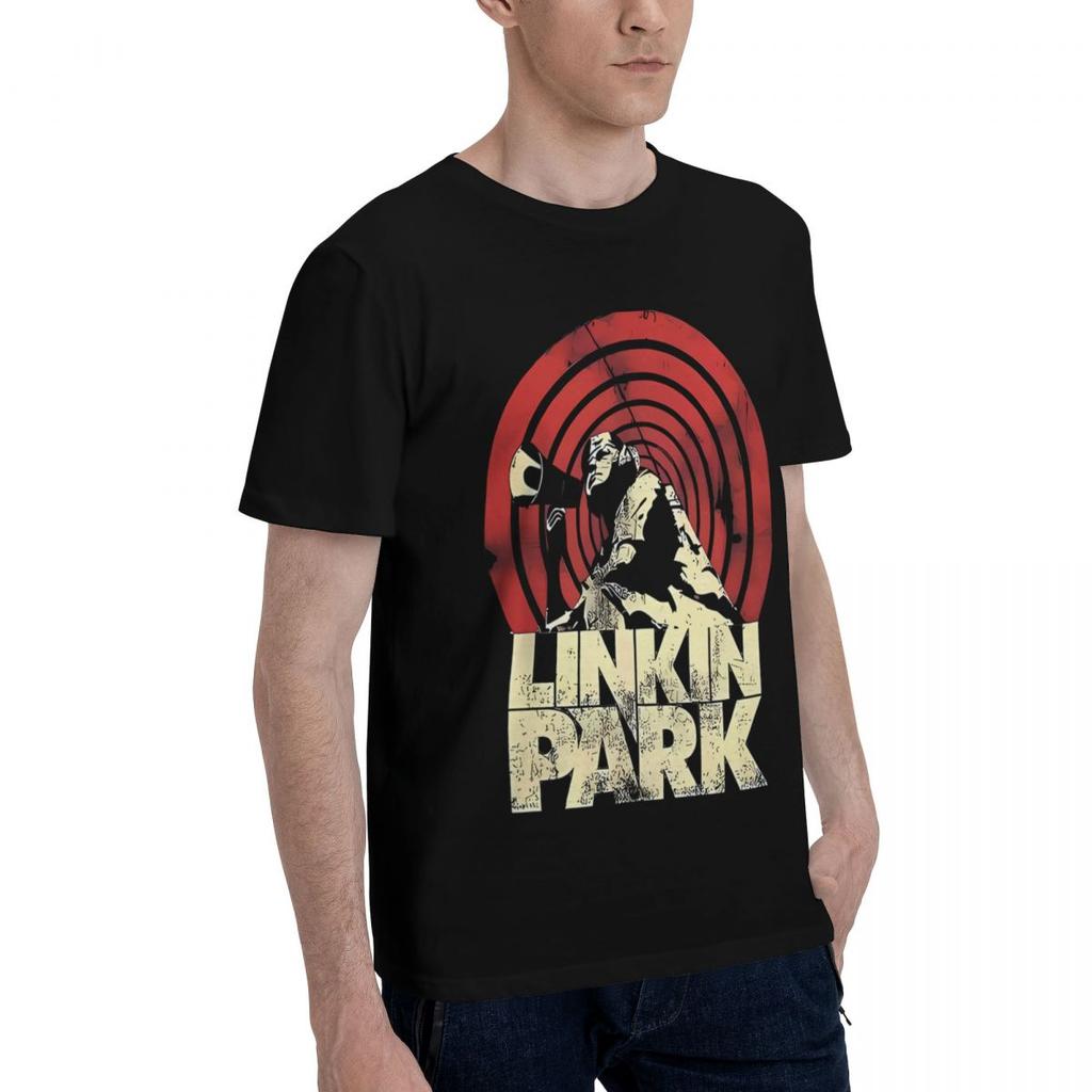 LinkinPark Rock Band 100 Cotton Casual Breathable Confortable Top Funny Mens TShirt Graphic Tee