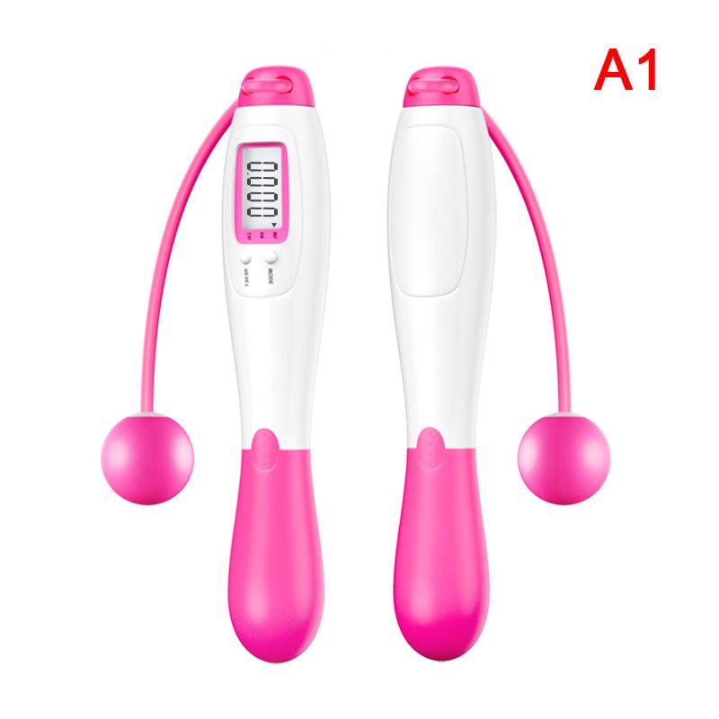 1ks bezdrátová švihadla Digitální bezdrátové švihadlo Fitness cvičení Švihadlo