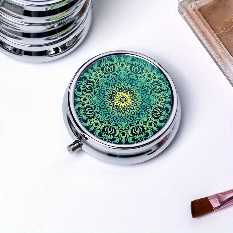 1PC 3-Compartment Mini Portable Jewelry Storage Bag Travel Organizer Travel Essential Storage Box