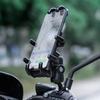 Electric Bicycle Navigation Holder with Shock Absorber Portable Phone Support Adjustable Cell Phone Stand for 4.7-7.1 Inch Phone